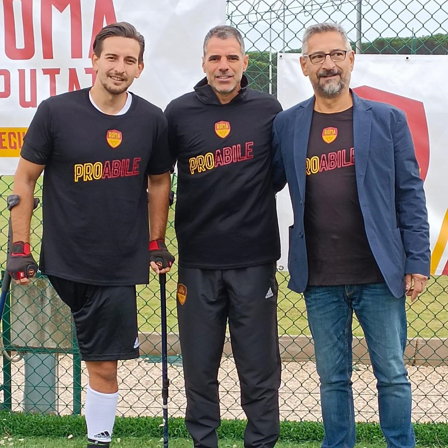 Il legame tra la ASD Roma Calcio Amputati e la As Roma diventa ancora più forte