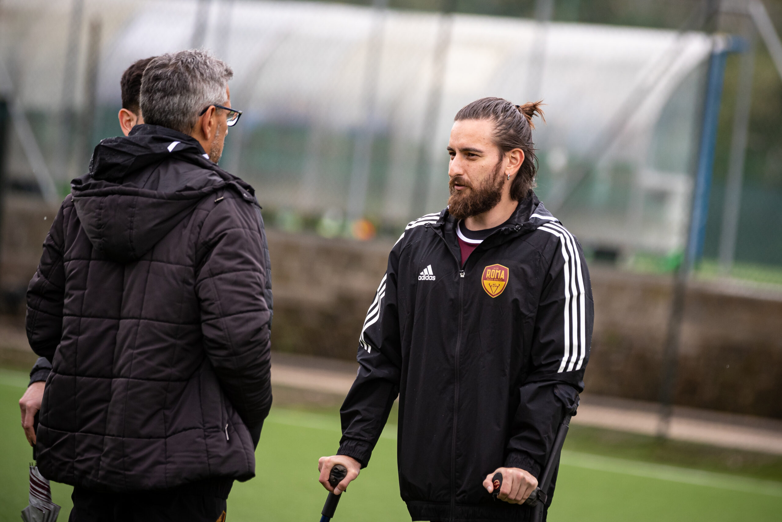 Asd Roma Calcio Amputati, Arturo Mariani e Simone Perrotta