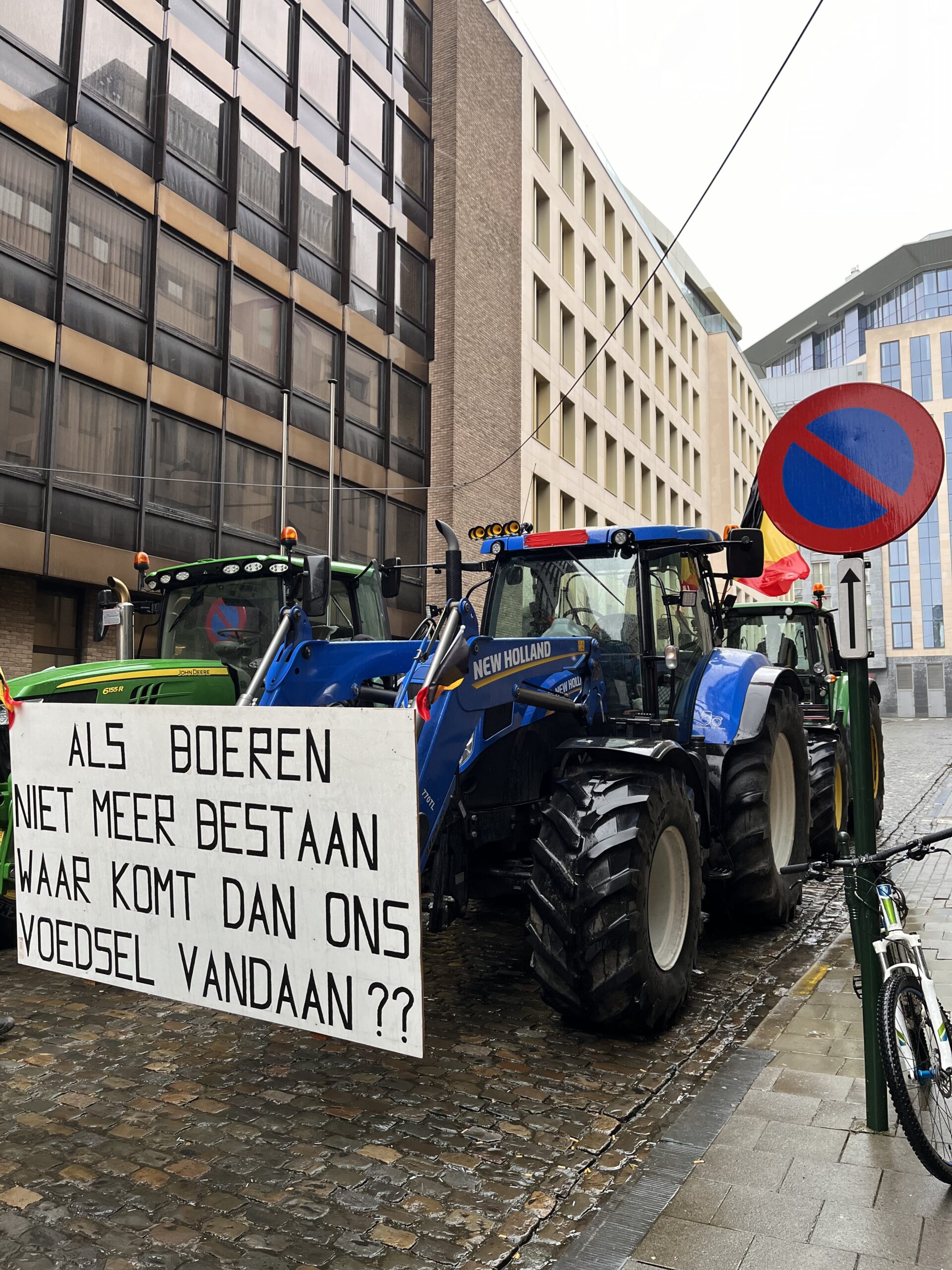 Agricoltori a Bruxelles